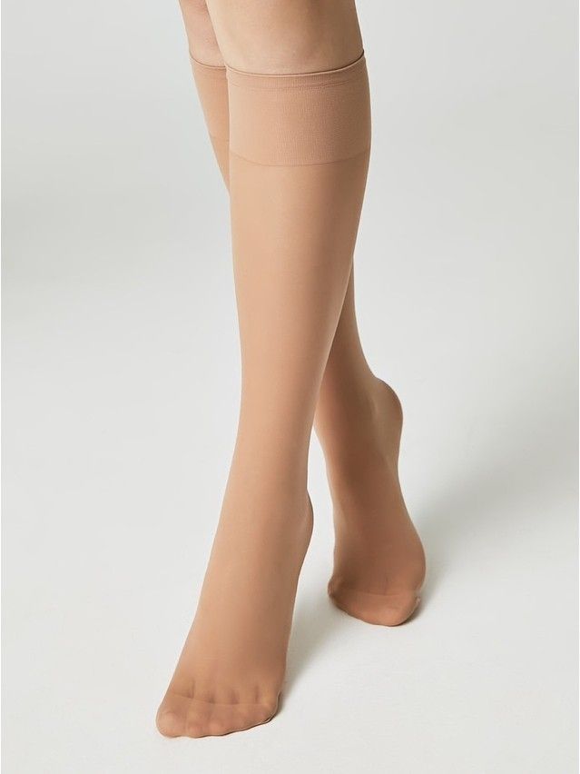Podkolanówki damskie TENSION SOFT 40 (1 para),r. 23-25, natural - 7