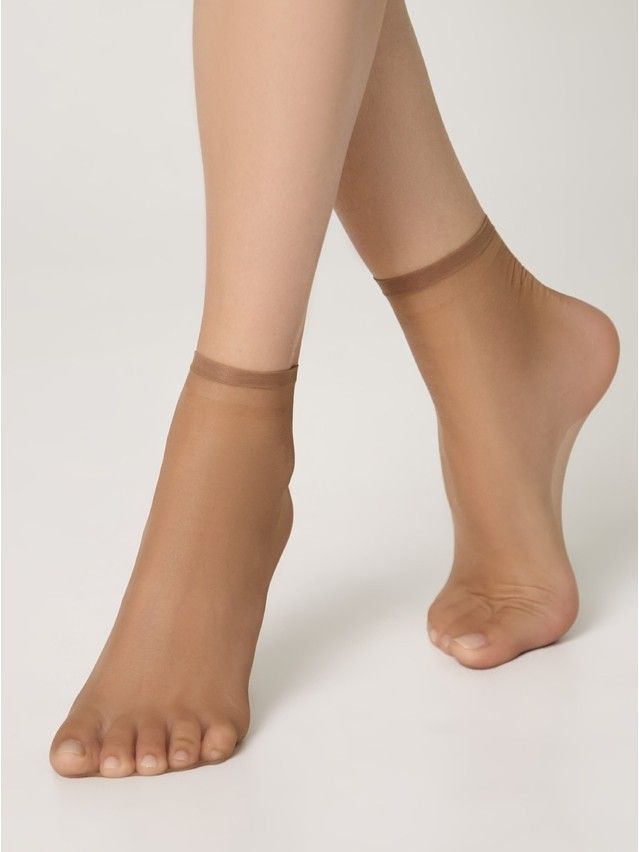 Skarpetki damskie CE SUMMER 8 (2 pary),r.36-39, bronz - 1