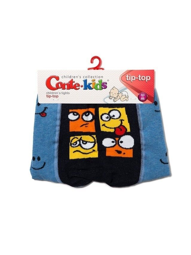 Rajstopy dziecięce CONTE-KIDS TIP-TOP, r.62-74 (12),495 błękitny - 3