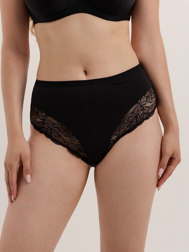 Majtki damskie CONTE ELEGANT COMFORT PLUS RP2136, r.102/L, czarny - 1