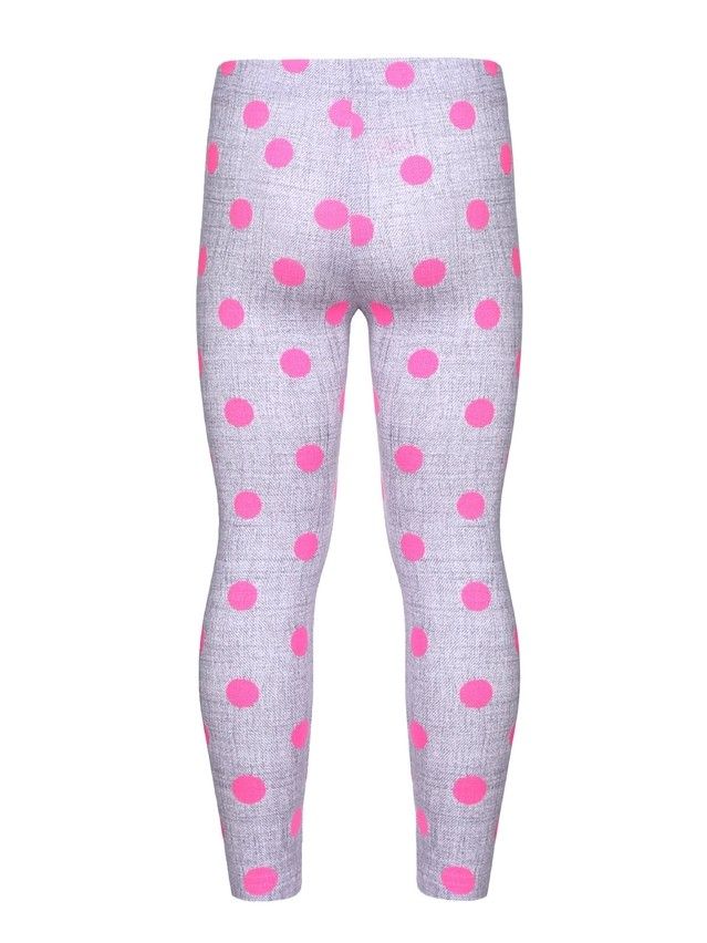 Legginsy dla dziewczynek PALLINA, r.98,104-52, fuchsia melange - 2