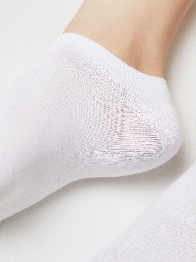 Skarpety damskie wiskozowe ACTIVE (ultrakrótkie, tencel) 15С-77СP, r.23, 079 biały - 4