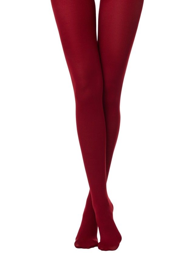 Rajstopy damskie CONTE ELEGANT TRENDY 150, r.2, carmine - 1
