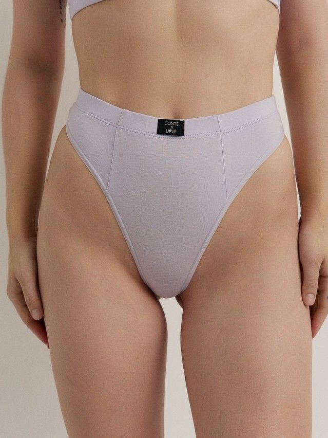 Majtki damskie CONTE ELEGANT COTTON LOVE LBR 2531, r.90/XS, lawendowy - 3