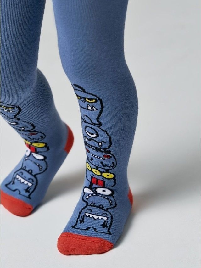 Rajstopy dla dzieci CONTE-KIDS SOF-TIKI, r.62-74 (12),529 jasny jeans - 2