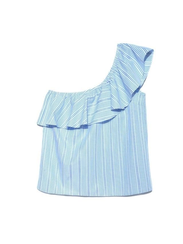 Bluzka damska CE LBL 929, r.170-84-90, blue-biały - 4