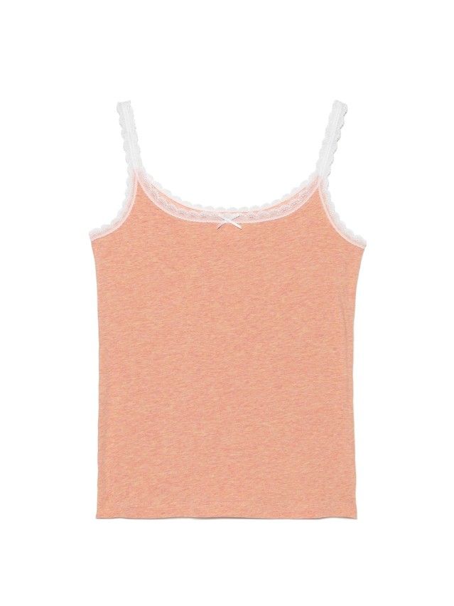 Top damski VINTAGE LT 777, r.170-84, brzoskwiniowy-biały - 3