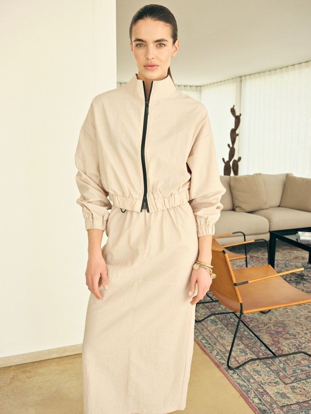 Жакет женский CE LJ 3104, р.170-88-94, beige - 2