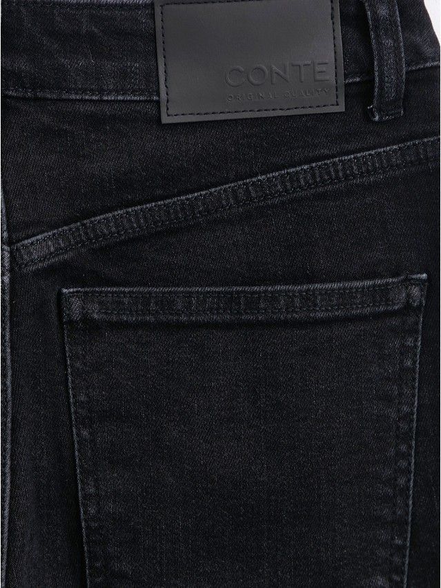 Брюки джинсовые женские CE CON-621, р.164-90, washed black - 11