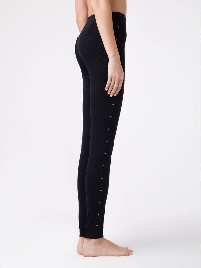 Jegginsy damskie CONTE ELEGANTCHER, r.164-102, czarny - 3
