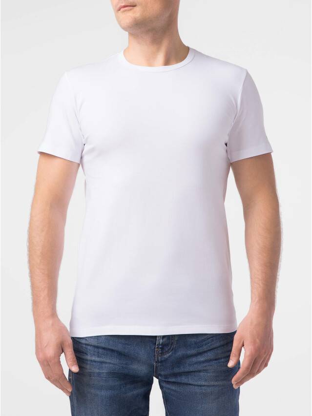 Koszulka męska DiWaRi BASIC MF 309-10, r.170,176-100, biały - 1
