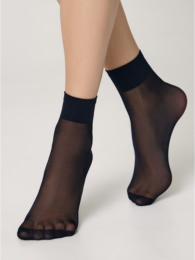 Skarpetki CONTE ELEGANT SOLO 40 (2 pary) (box),r.23-25, nero - 1