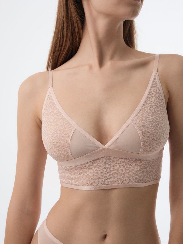Bustier damski CE SAVAGE LBE 2533, r.170-84/XS, srebrna piwonia - 2