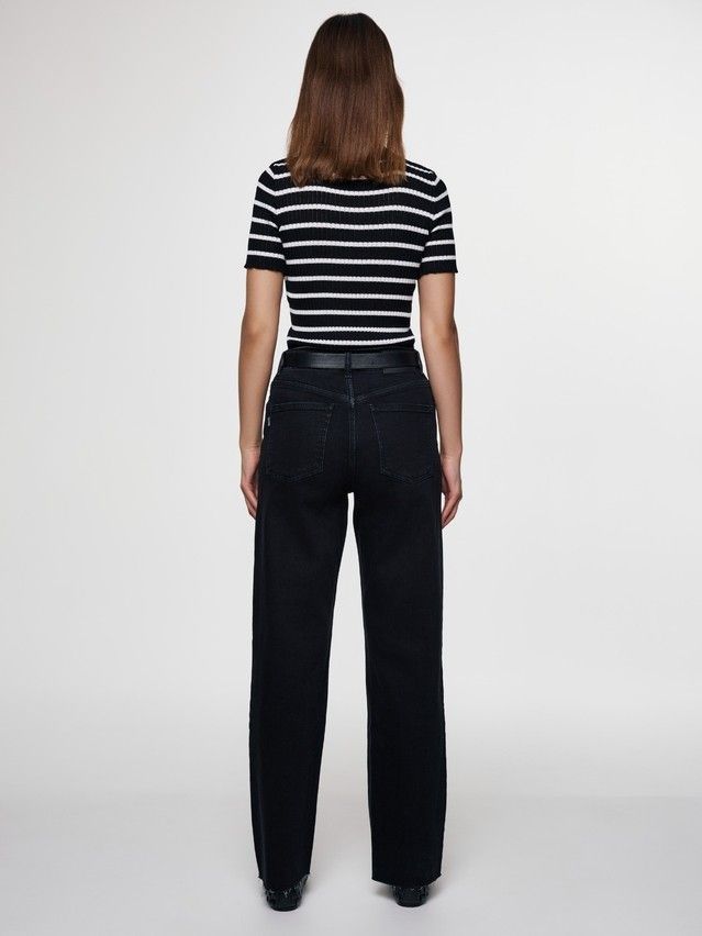 Брюки джинсовые женские CE CON-621, р.164-90, washed black - 3