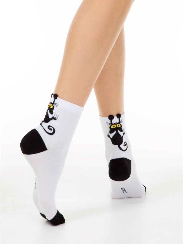 Skarpetki damskie CONTE ELEGANT HAPPY (3 pary),r.36-37, 763 mix - 5