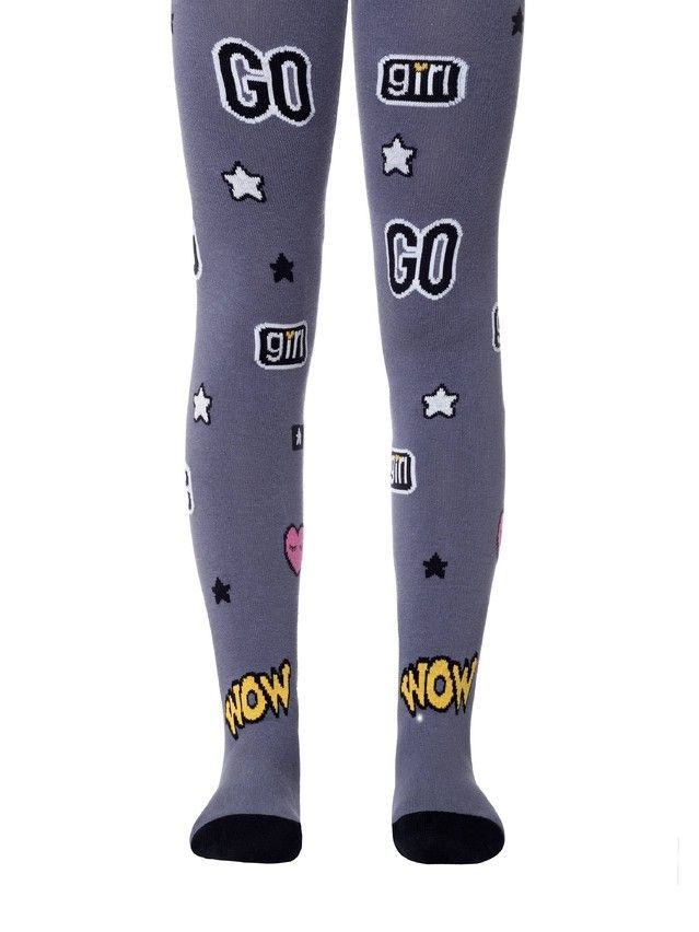 Rajstopy dziecięce CONTE KIDS TIP-TOP, r.140-146 (22),443 ciemny jeans - 1