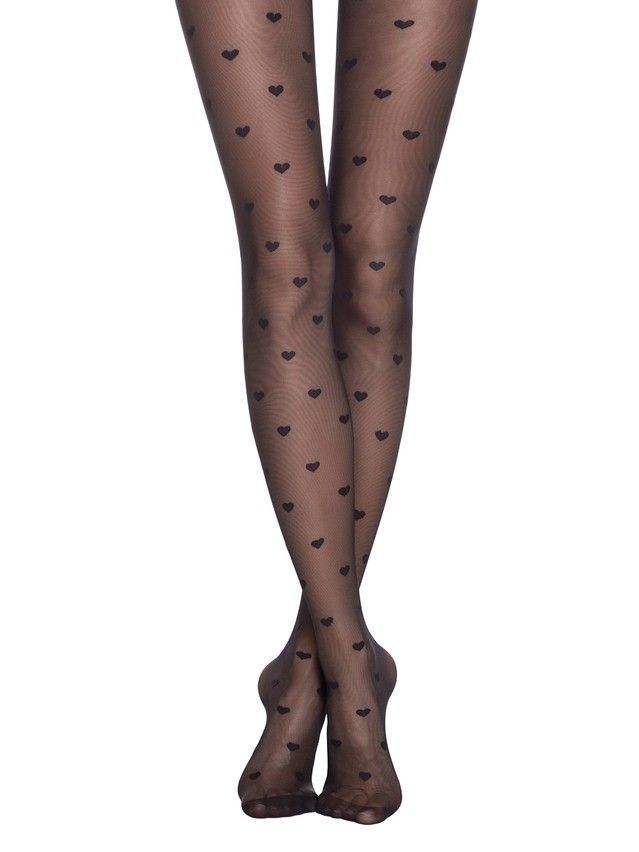 Rajstopy damskie FANTASY BONHEUR, r.2, nero - 4