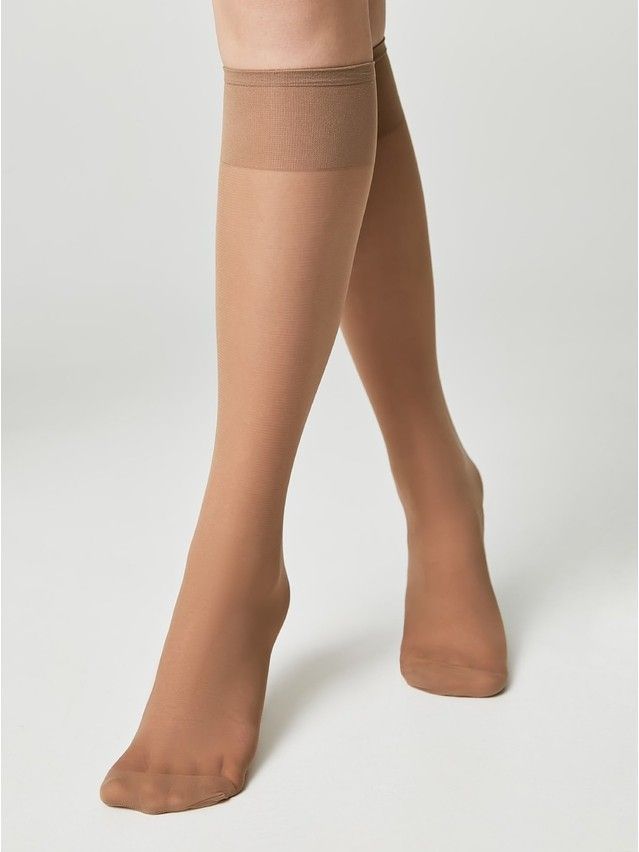 Podkolanówki damskie TENSION SOFT 40 (1 para),r. 23-25, bronz - 7