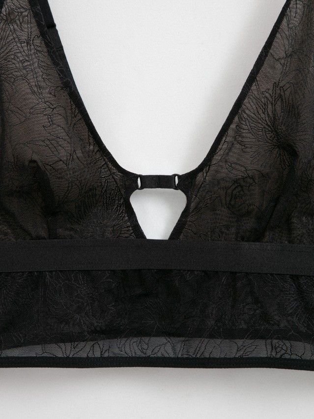 Bustier damski CONTE ELEGANT FLORAL TATTOO LBE 2871, r.170-84/XS, czarny - 5