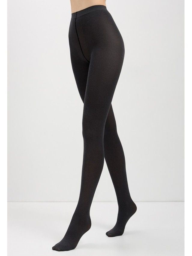 Rajstopy damskie CONTE ELEGANT TRENDY MELANGE, r.2, grafit - 8
