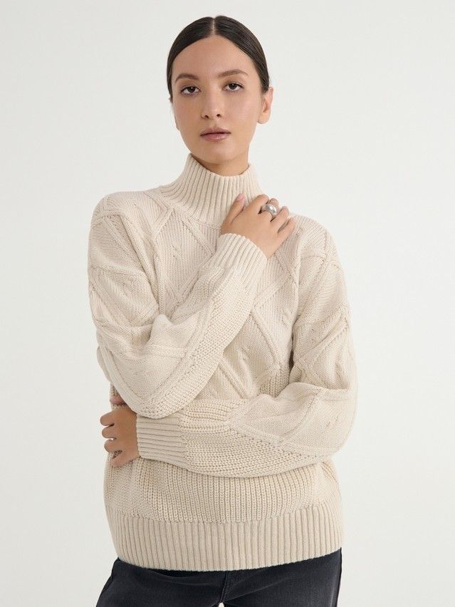 Джемпер женский CE LDK23104 23С-104СП, р.170-92, beige - 4