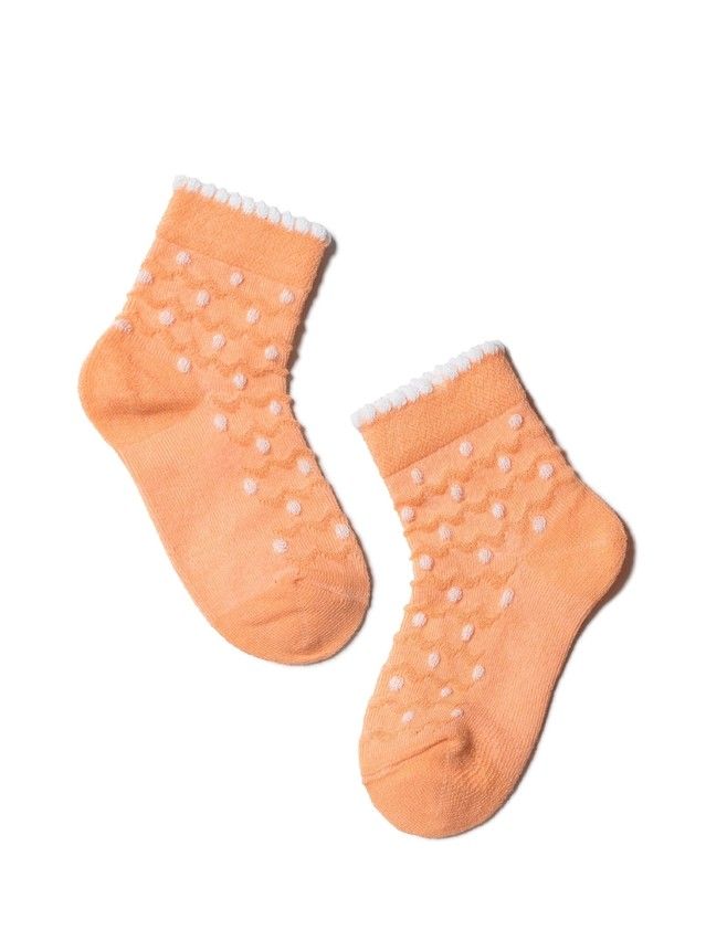 Skarpety dziecięce CONTE-KIDS TIP-TOP (2 pary),r.15-17, 714 white-peach - 2