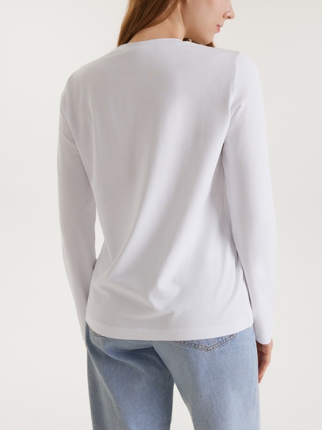 Джемпер жен. CE BASIC COLLECTION LD 5026 (пакет),р.170-84, white - 2