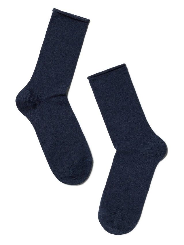 Skarpetki damskie bawełniane COMFORT (bez ściągacza) 19С-101СП, r. 36-37, 000 ciemnoniebieski - 2