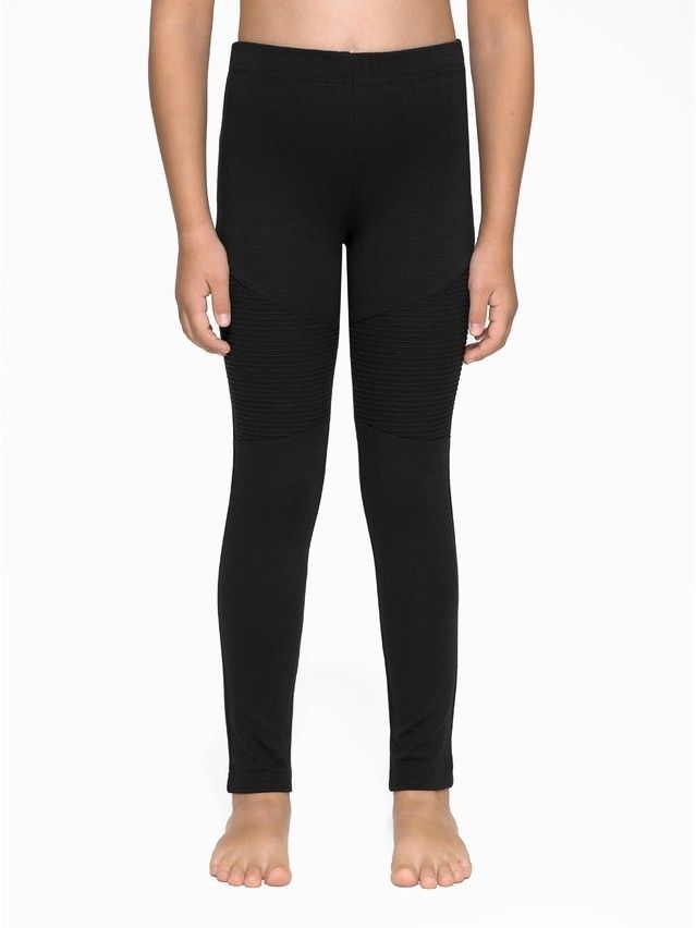 Legginsy dla dziewczynek CANDY, r.140,146-76, black - 1