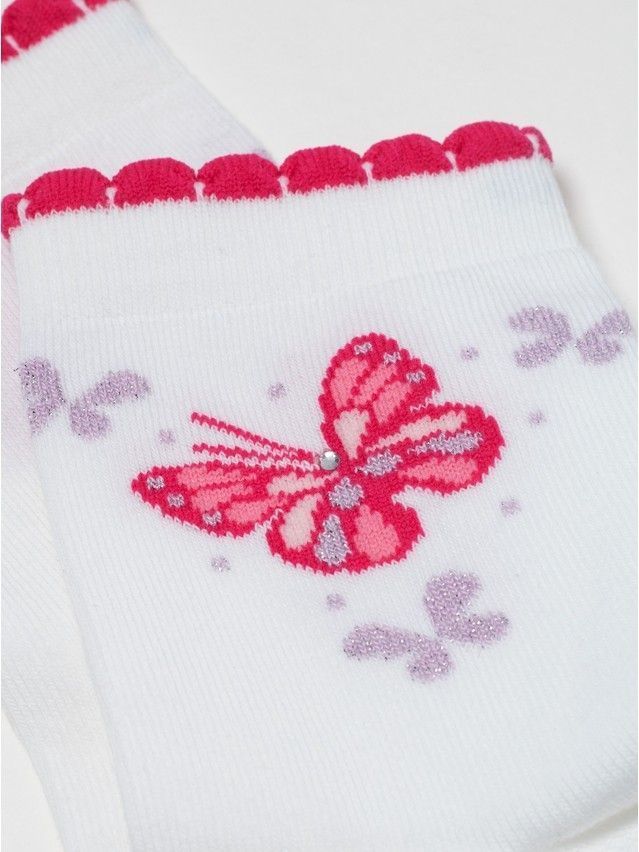 Skarpety dziecięce TIP-TOP 7С-45СП, r. 30-32, 250 biały - 2