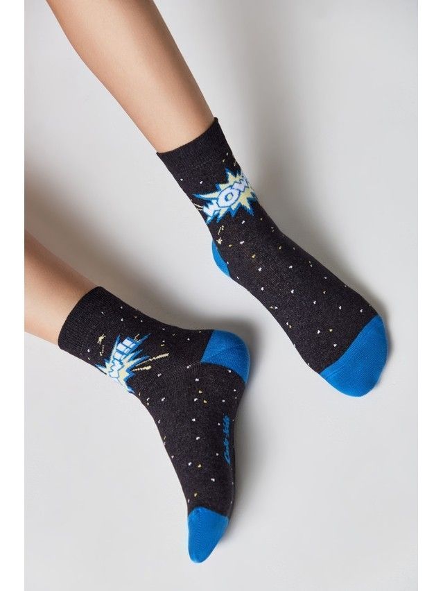 Skarpetki dla dzieci CONTE-KIDS TIP-TOP, r. 30-32, 395 czarny - 1