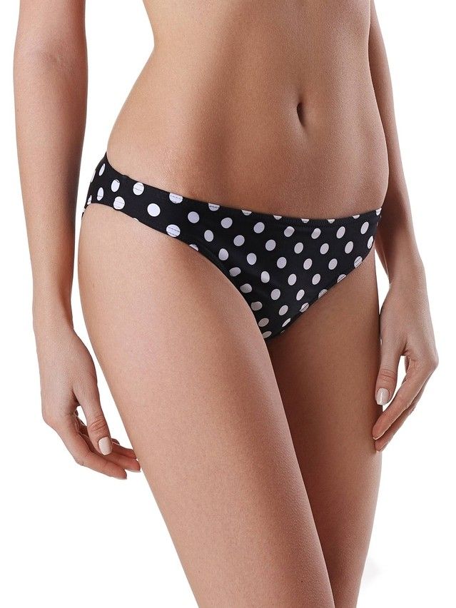 Majtki bikini damskie CONTE ELEGANT EMMI, r.102, black-white - 2