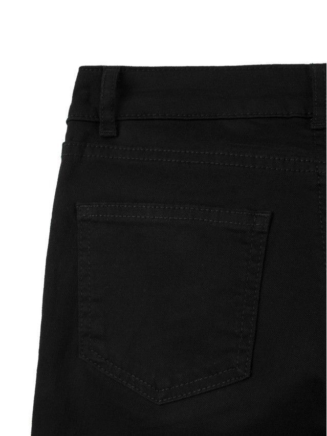 Spodnie denim CONTE ELEGANT CON-43B, r.170-102, czarny - 7