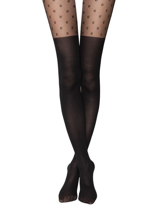 Rajstopy damskie CE FANTASY COUTURE, r.2, nero - 3