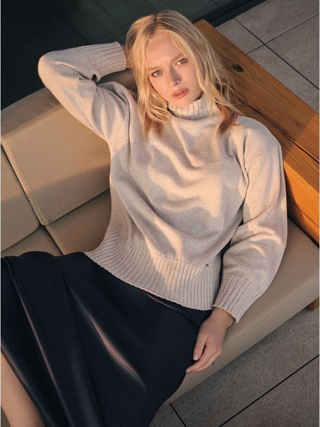 Джемпер женский CE LDK23130 23С-130СП, р.170-92, beige - 1