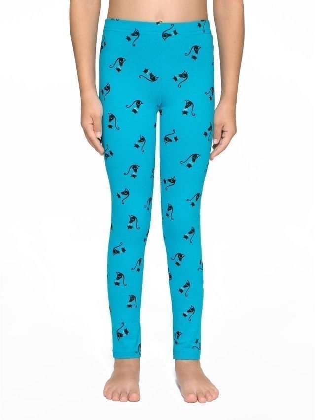 Legginsy dla dziewczynek CLASSY, r.140,146-76, black - 2