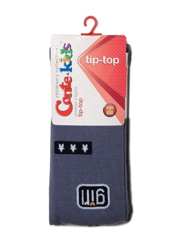 Rajstopy dziecięce CONTE KIDS TIP-TOP, r.140-146 (22),443 ciemny jeans - 2