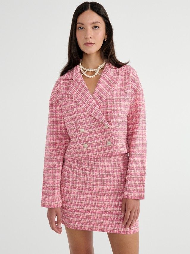 Жакет женский CE LJ 2902 24С-3181ТСП, р.170-88-94, pink - 7