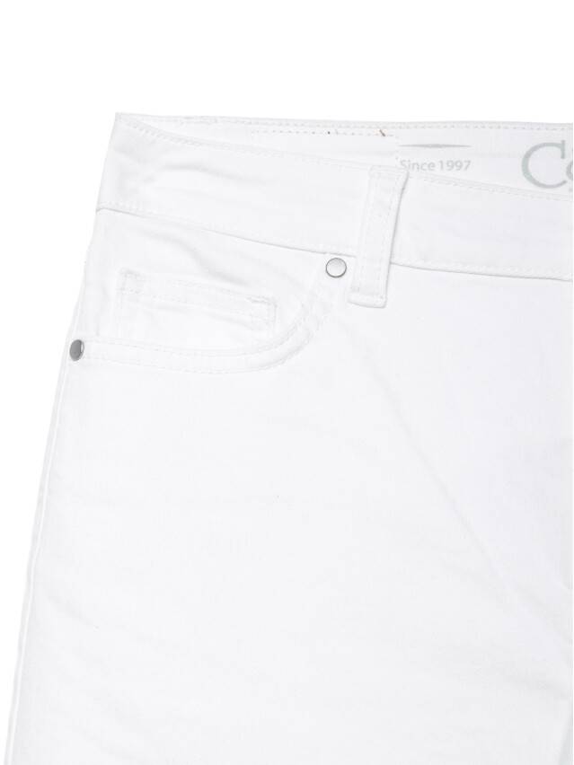 Spodnie denim CONTE ELEGANT CON-118, r.170-102, biały - 6