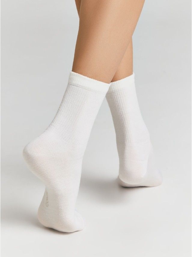 Skarpetki damskie wełniane COMFORT, r.36-38, 583 mleczny - 2
