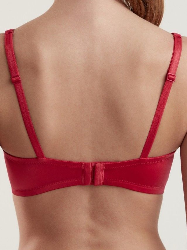 Biustonosz CE SPORT GLAM RB7129, r.70A, karmazynowy - 2
