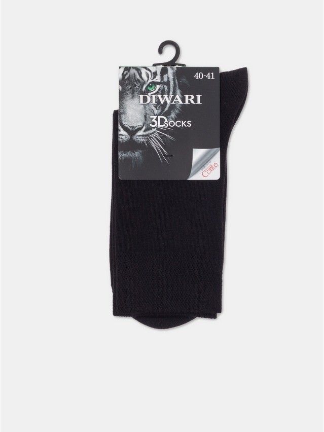 Skarpetki meskie DW 3DSOCKS, r.40-41, 000 czarny - 3