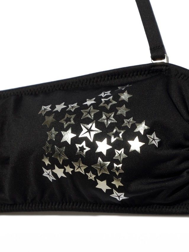 Damski stanik do pływania CONTE ELEGANT SILVER STAR, s.82-88, czarny - 6
