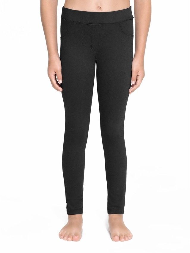 Legginsy dla dziewczynek CONTE ELEGANT PRIME, r. 140,146-76, nero - 3