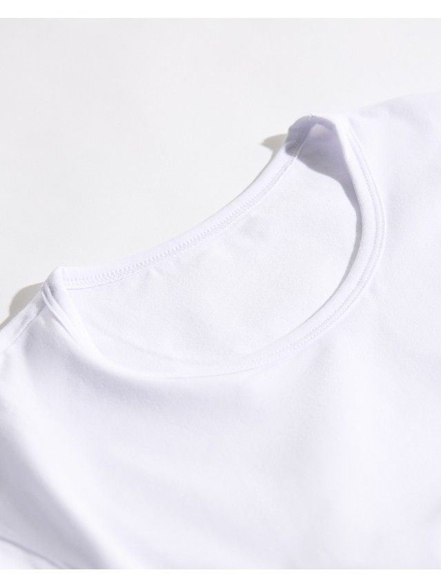 Bluza męska DW BASIC MEN MF 2024 (paczka),rozm. 170,176-100, kolor biały - 1