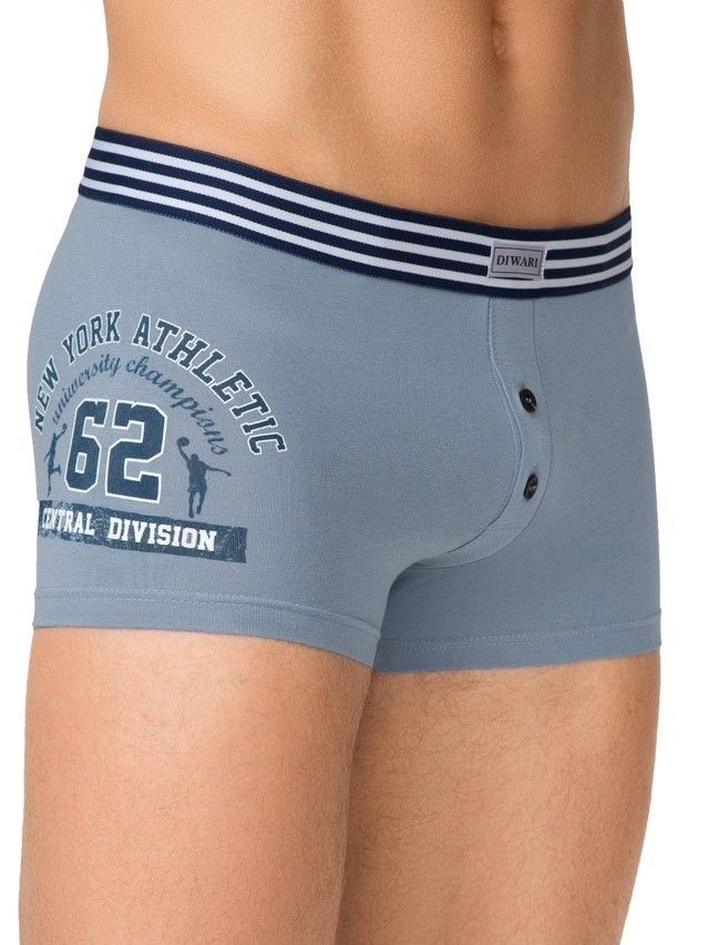 Bokserki męskie TATTOO SHORTS 395, r. 110,114/XXL, jasnoszary - 1