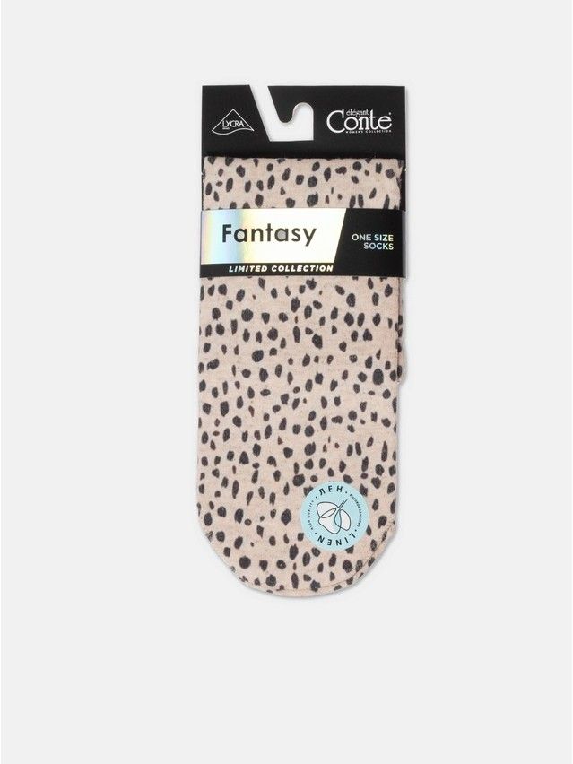 Skarpetki damskie CE FANTASY, r.36-39, 399 beżowy - 5