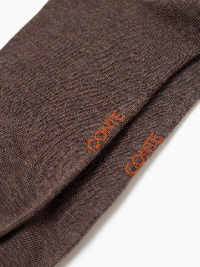 Skarpetki damskie bawełniane COMFORT (bez ściągacza),r. 36-38, 000 brązowy - 6