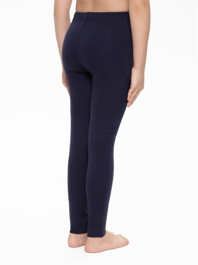 Legginsy dla dziewczynek CANDY, r.116,122-60, navy - 2