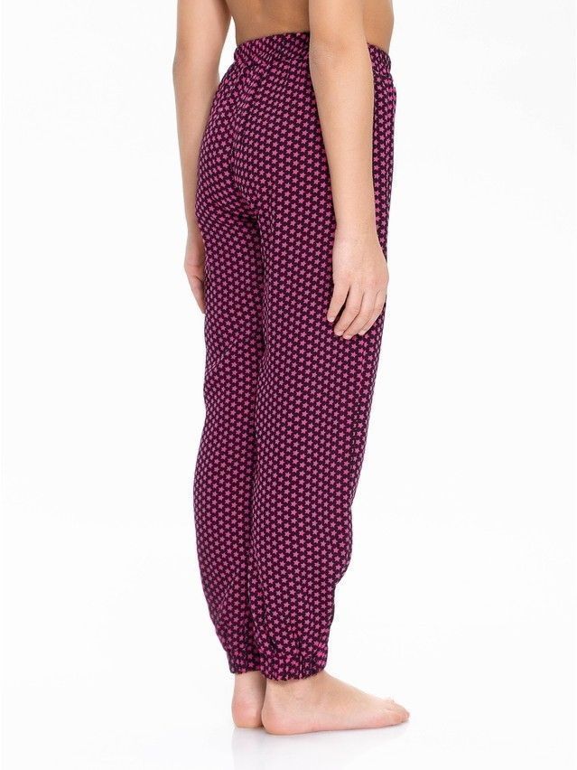 Spodnie dla dziewczynek CONTE ELEGANT PARTY, r.110-56-51, pink mini star - 3